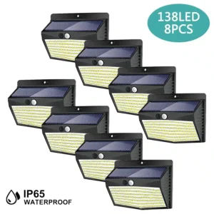 BrightGuard 138 LED Solar Light
