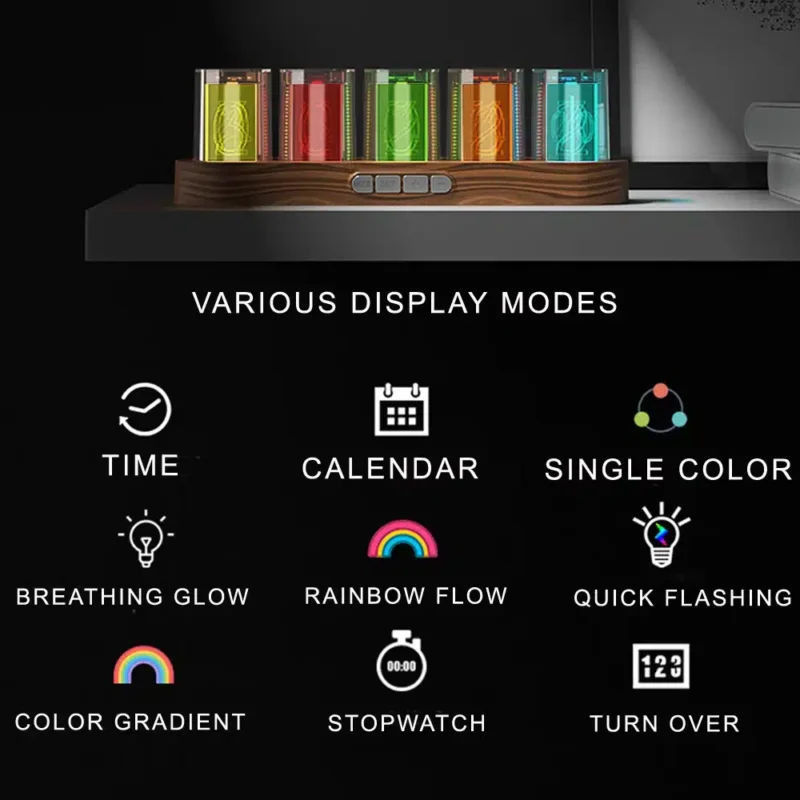 NostalgiaGlow Nixie Clock - Image 3