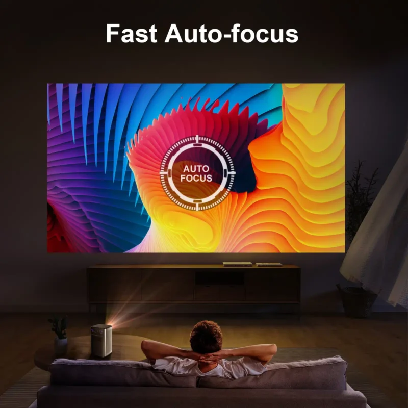 Byintek P70 3D 4K Mini Projector - Image 5