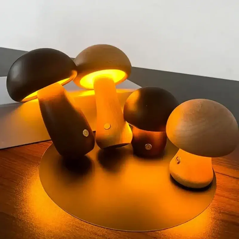 MushroomGlow Touch Lamp - Image 4