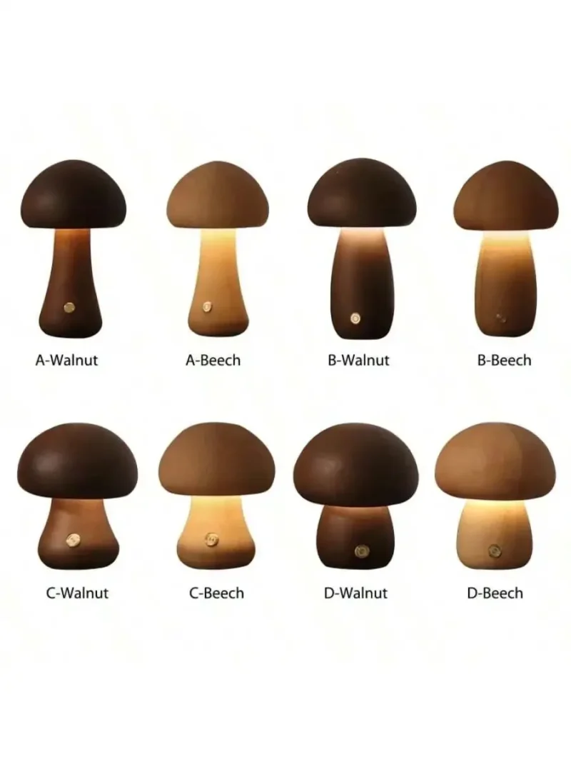 MushroomGlow Touch Lamp - Image 3