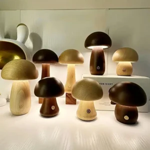MushroomGlow Touch Lamp