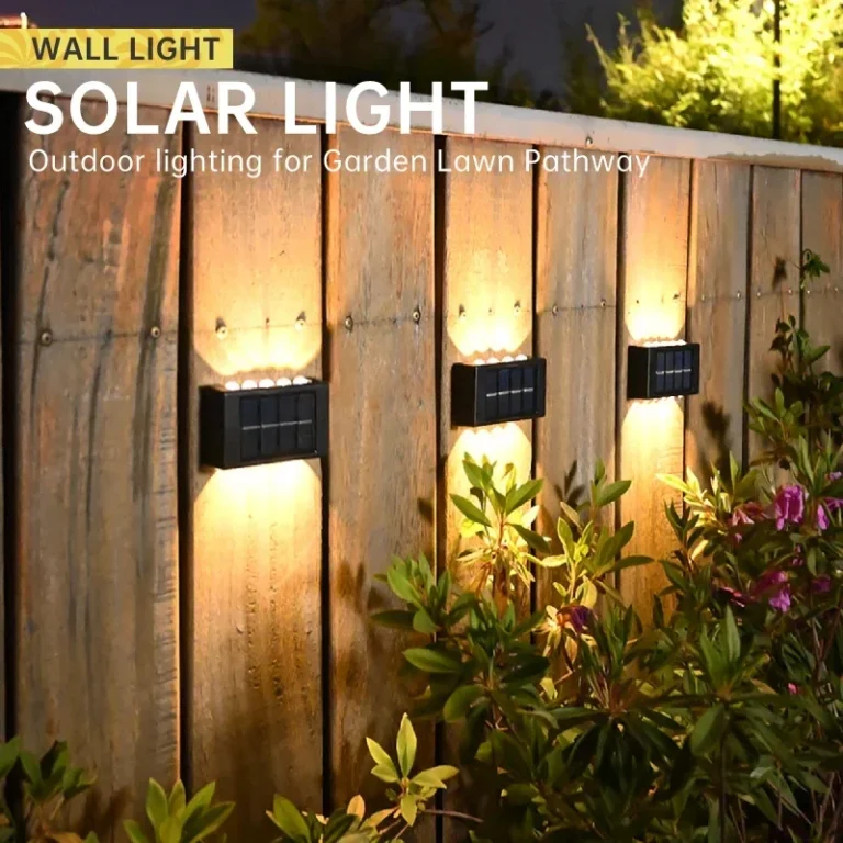 SolarGlow Waterproof Outdoor Wall Lamp photo review
