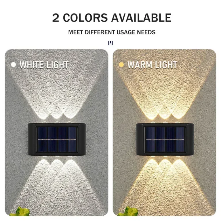 SolarGlow Waterproof Outdoor Wall Lamp photo review