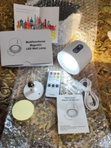 MagnetGlow Dual Wall Lamp photo review